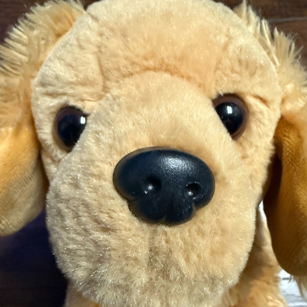 Wild Republic Golden Retriever Puppy Plush Stuffed Animal 16’ Like New